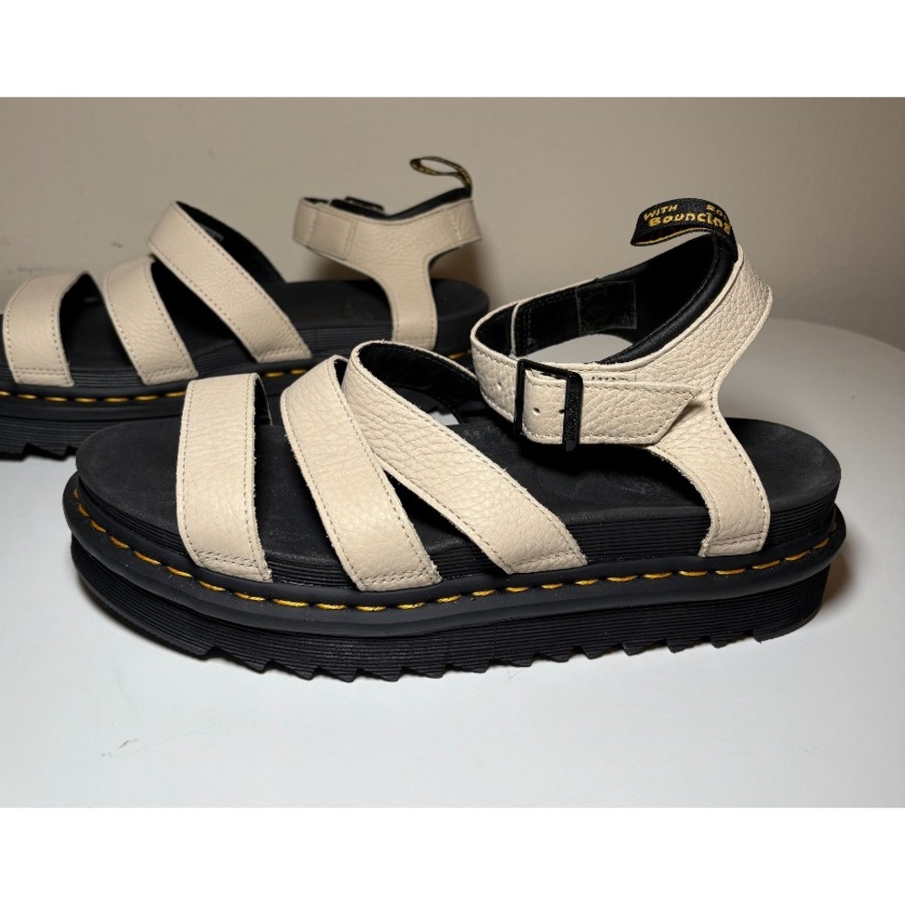 Dr. Martens Blaire Platform Women's Sandals | Beige | Size 11